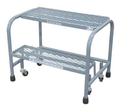 20" H Steel Rolling Ladder, 450 lb. Load Capacity